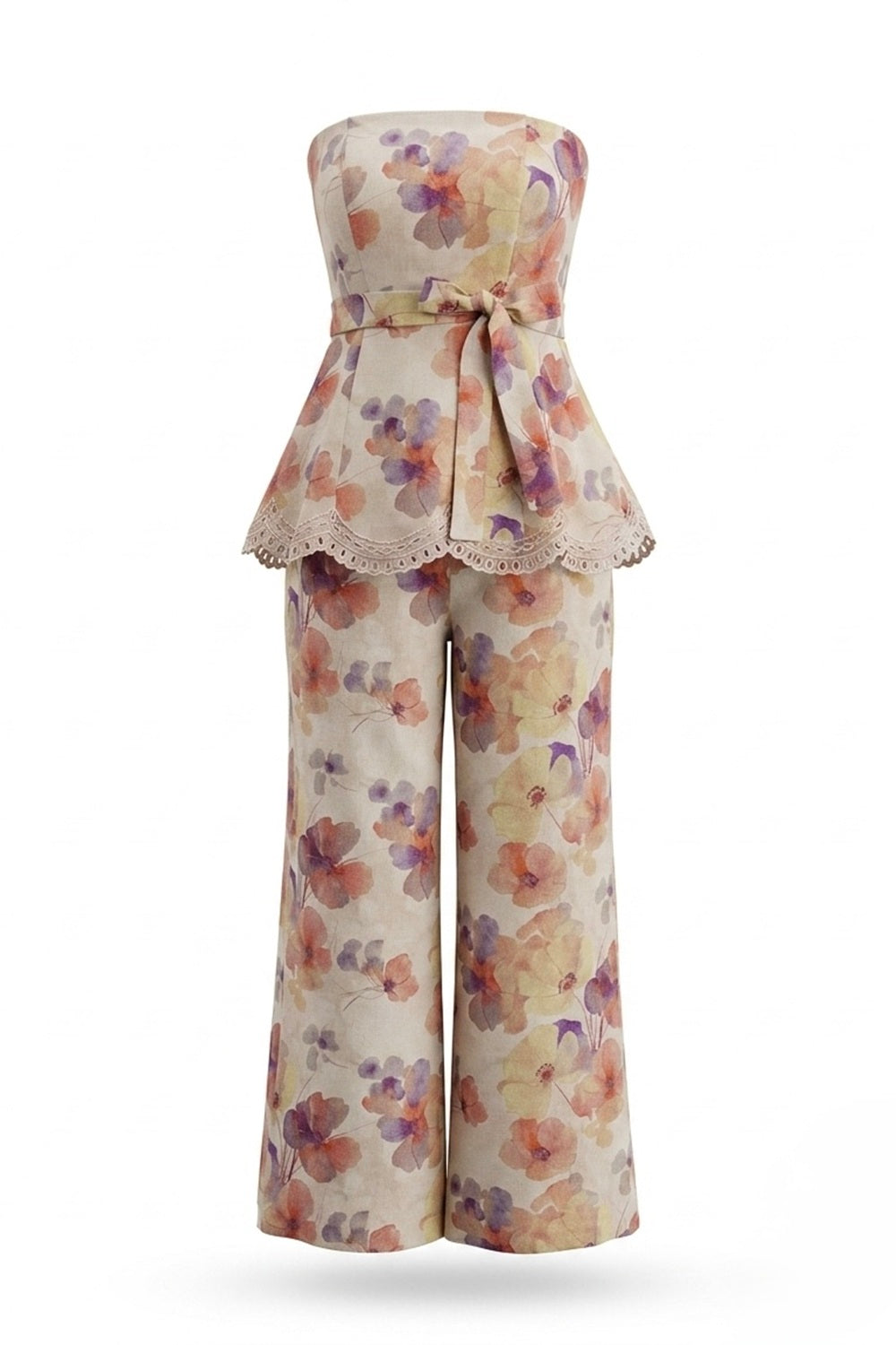 CAPRI TUBE BLOUSE AND TROUSER