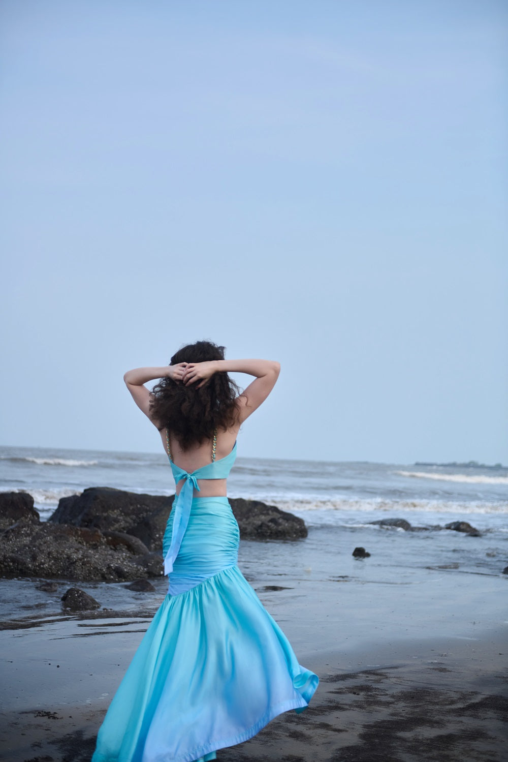 AZZURRA CROP TOP