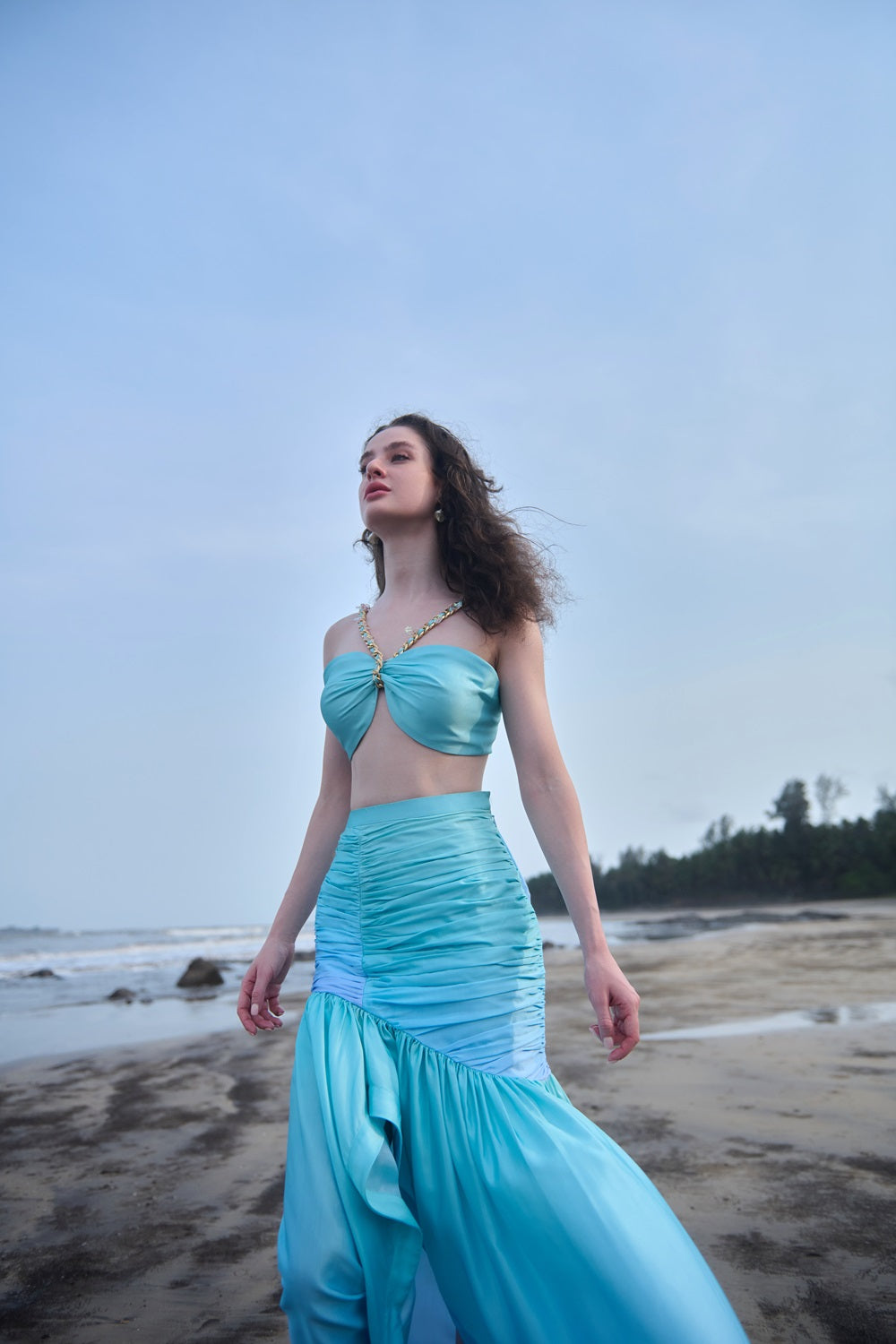 AZZURRA CROP TOP
