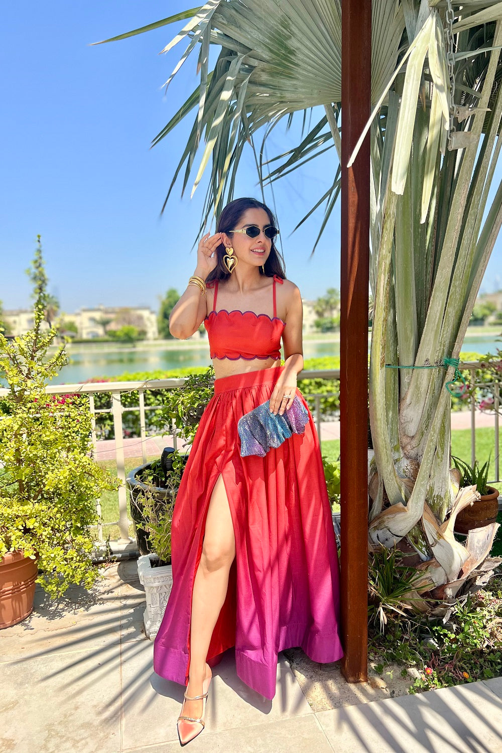 SHARNAMALI IN OUR ALYSSA CROP TOP