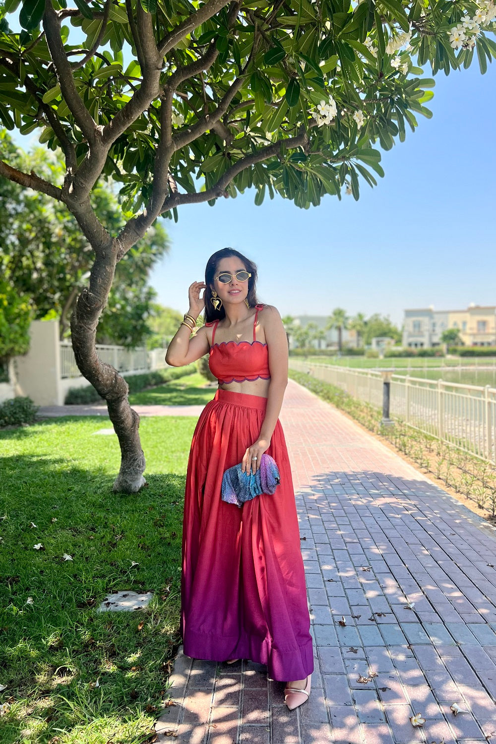 SHARNAMALI IN OUR ALYSSA CROP TOP