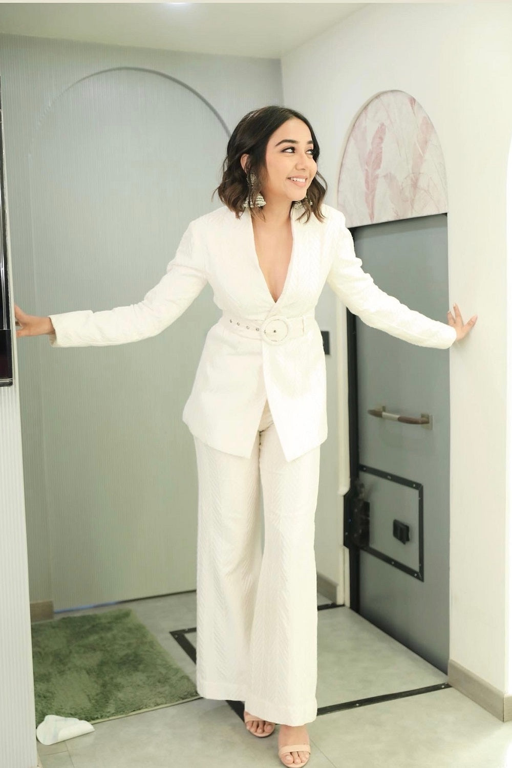 PRAJAKTA KOLI IN OUR ADENA BLAZER