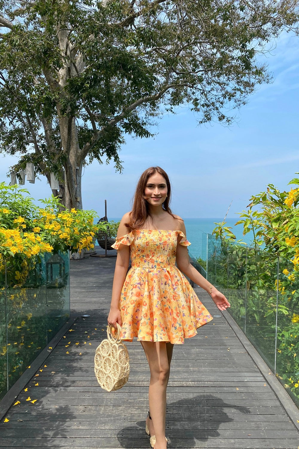 SMRITI KHANNA IN OUR KHLOE MINI DRESS