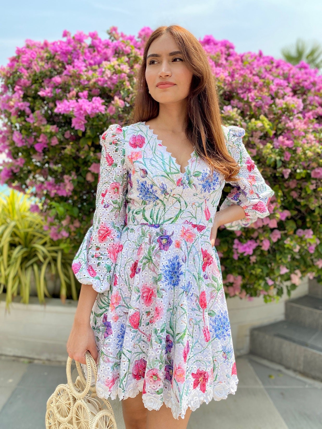 NIKITA DUTTA IN OUR ELSIE SHORT DRESS
