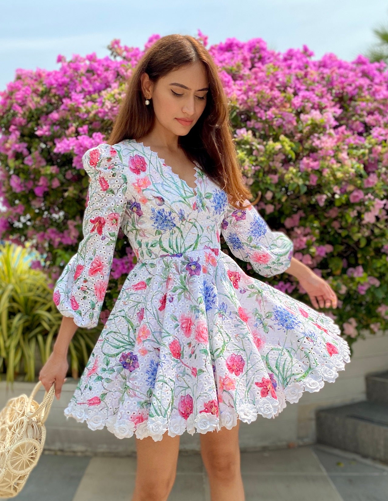 NIKITA DUTTA IN OUR ELSIE SHORT DRESS