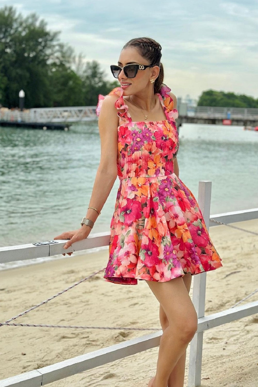 SMRITI KHANNA IN OUR KHLOE MINI DRESS