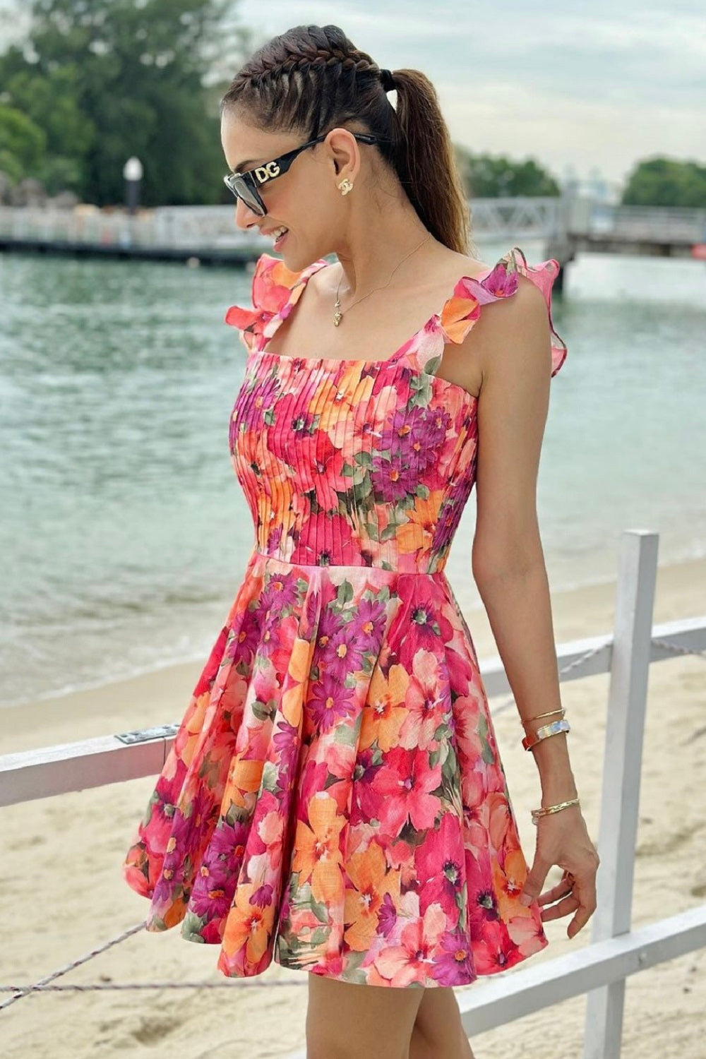 SMRITI KHANNA IN OUR KHLOE MINI DRESS