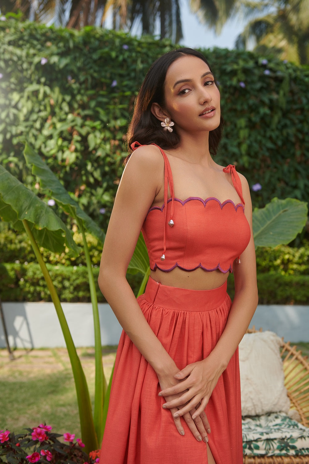 SHARNAMALI IN OUR ALYSSA CROP TOP