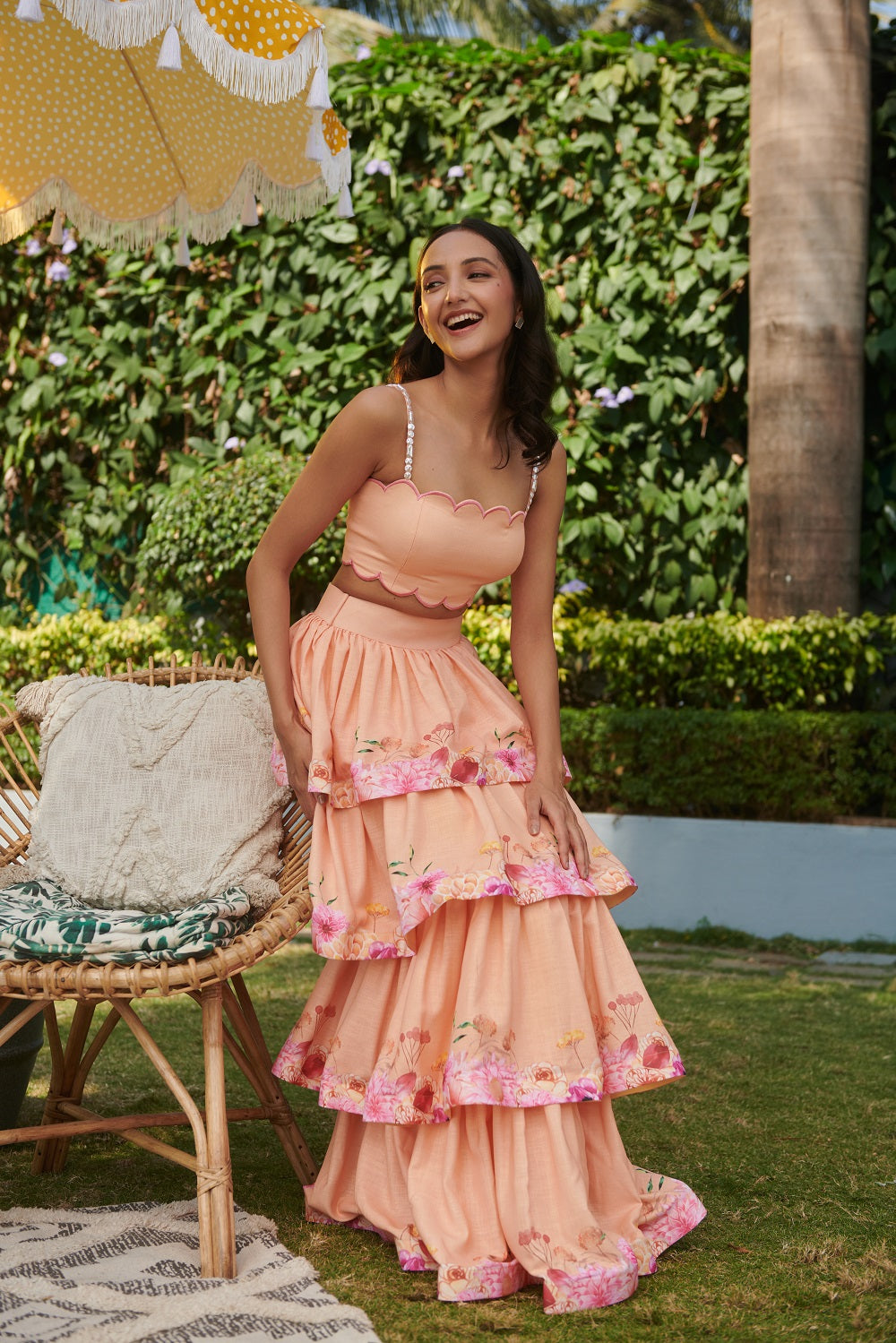 AMELIA CROP TOP & AMELIA LONG SKIRT