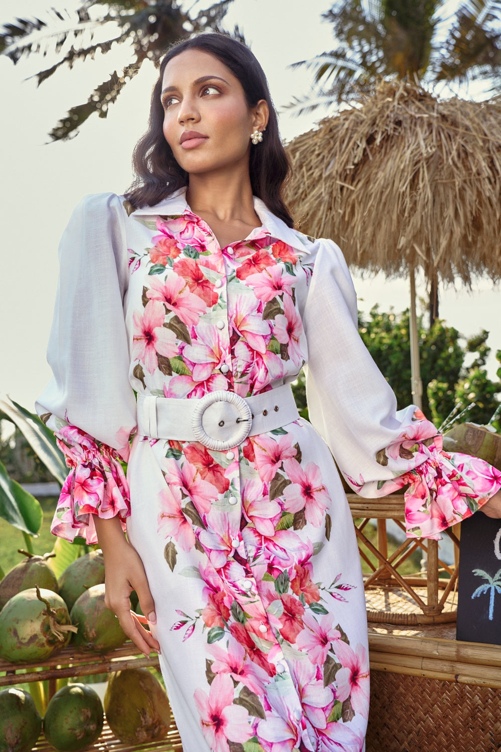 DANNA MIDI DRESS