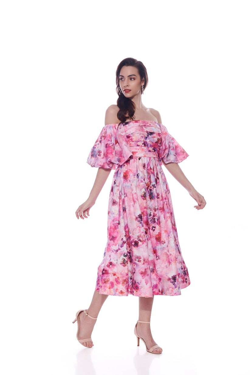 NOELLE MIDI DRESS