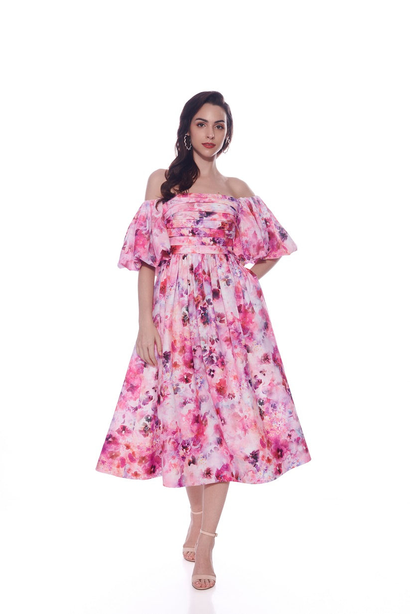 NOELLE MIDI DRESS