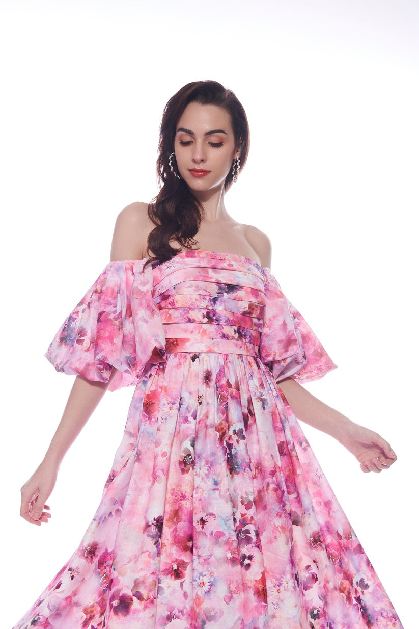 NOELLE MIDI DRESS