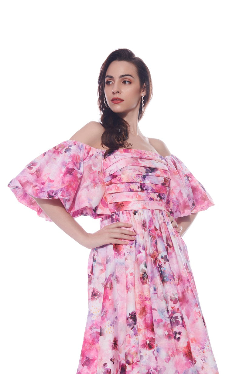 NOELLE MIDI DRESS