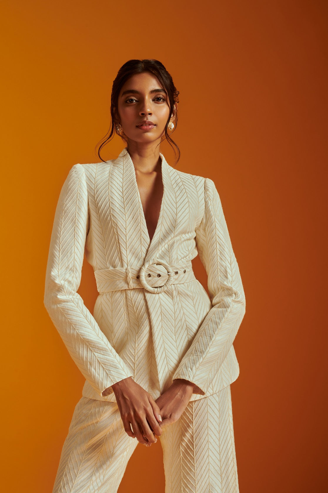 PRAJAKTA KOLI IN OUR ADENA BLAZER