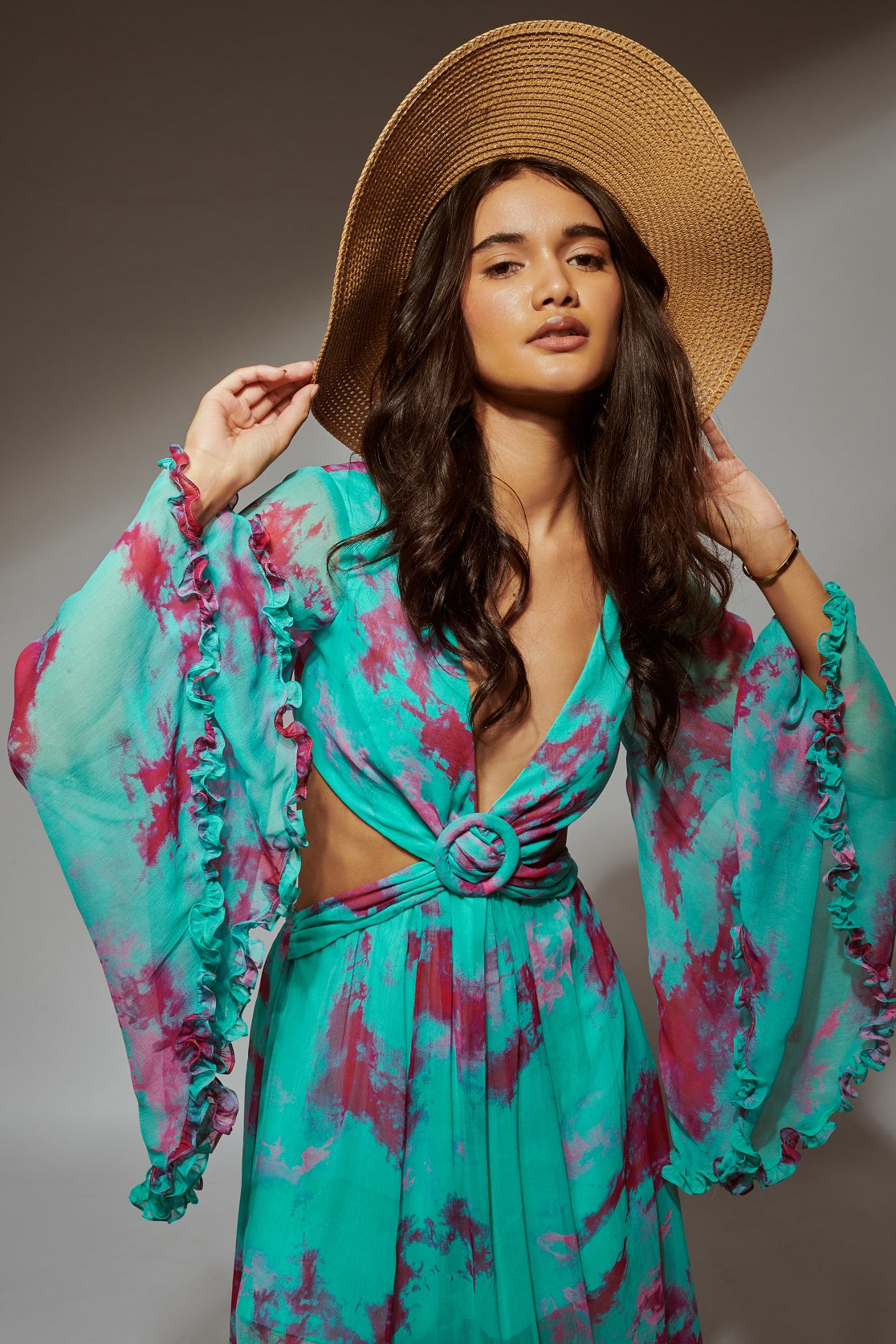 SHAYNA KAFTAN DRESS
