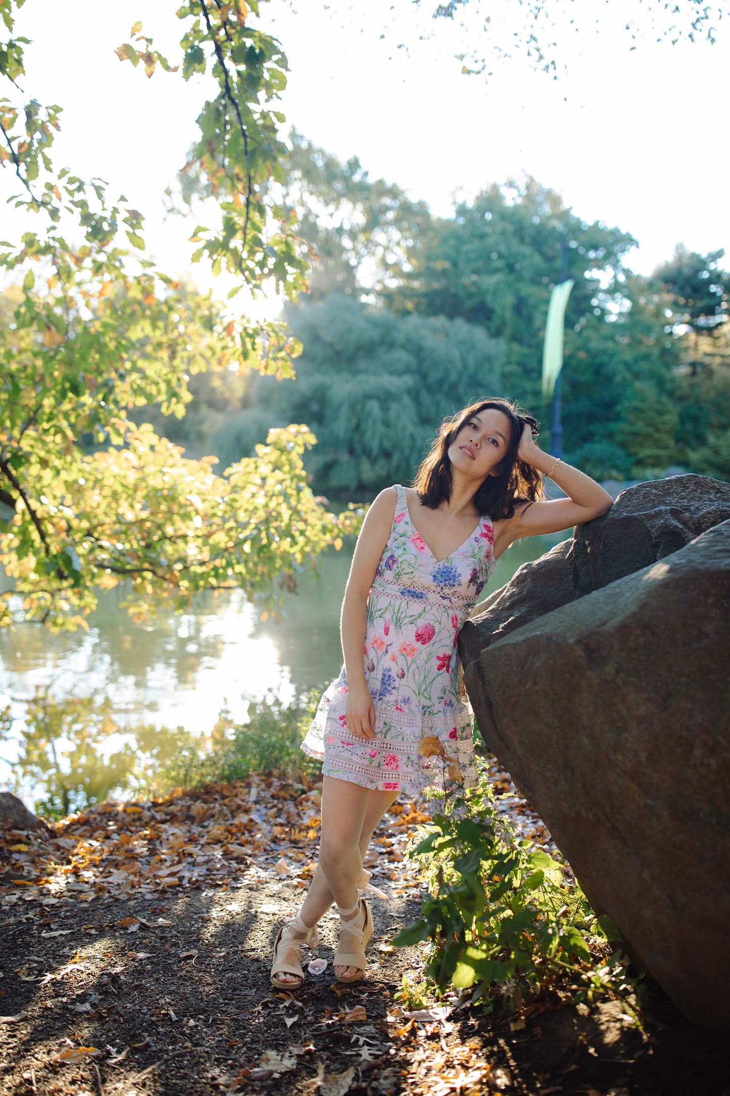 ALISHA PEKHA IN OUR ZINNIA SHORT DRESS