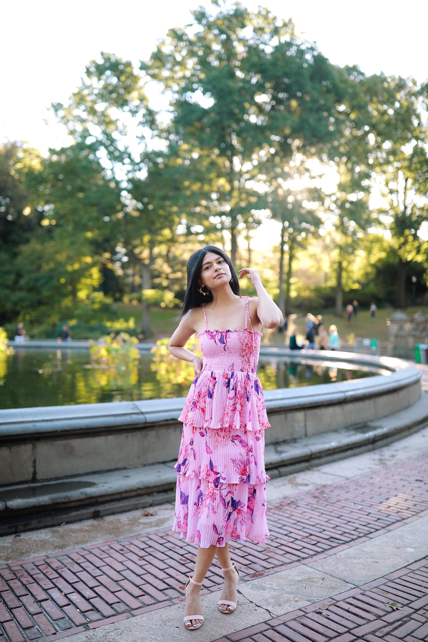 GAUHAR KHAN IN OUR BELLA MIDI DRESS