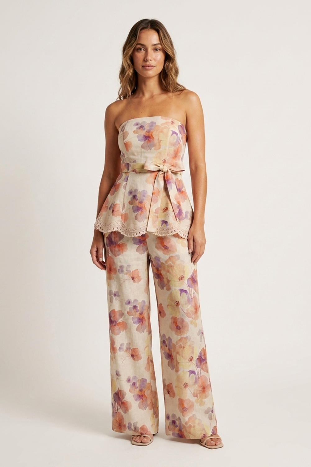 CAPRI TUBE BLOUSE AND TROUSER