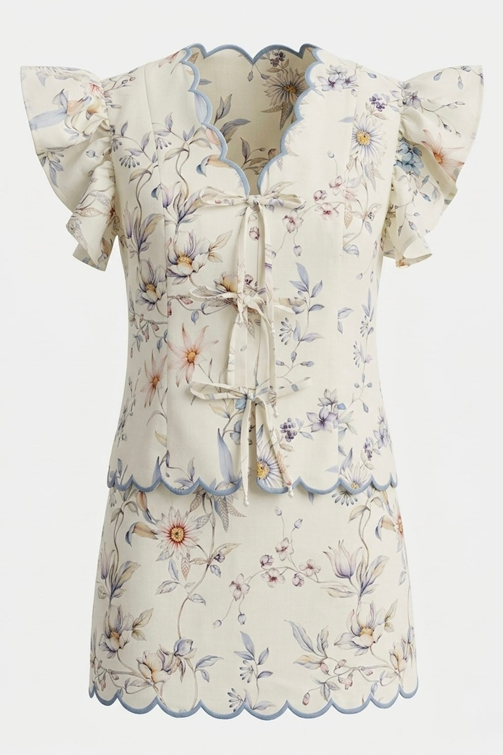 CLEA SCALLOPED SHIRT