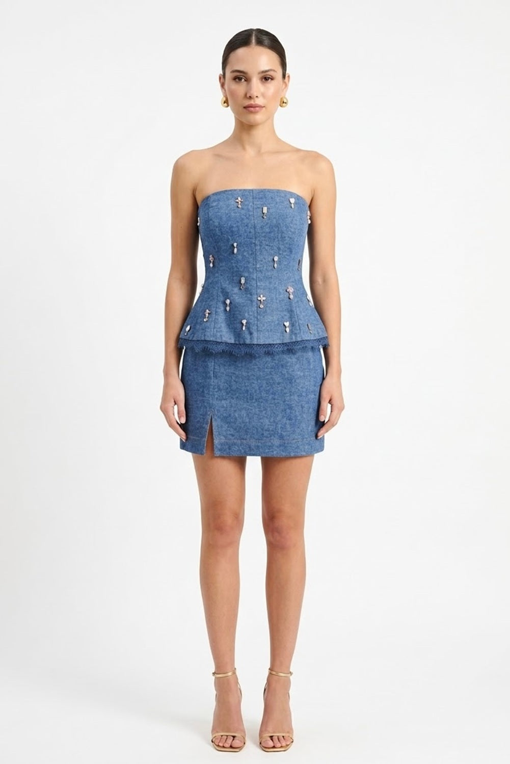 CLARKE TOP & CLARKE SHORT SKIRT