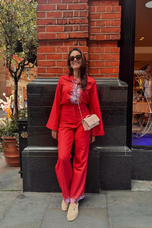 MIRA KAPOOR IN OUR ZOELLA LONG SLEEVE SHIRT