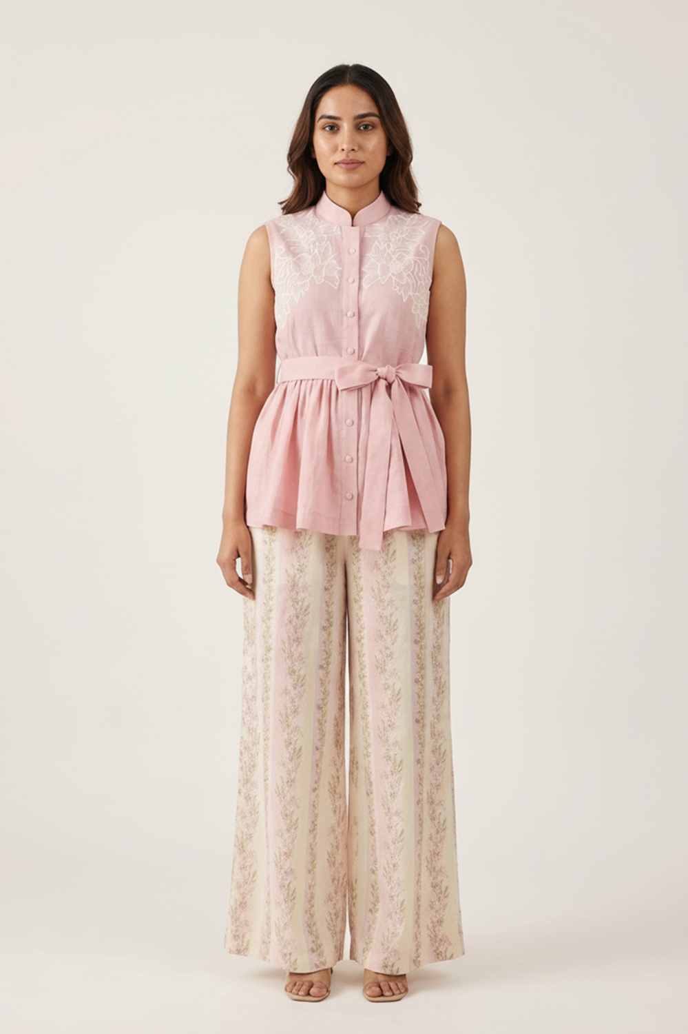HANA BLOUSE AND SAGE TROUSER
