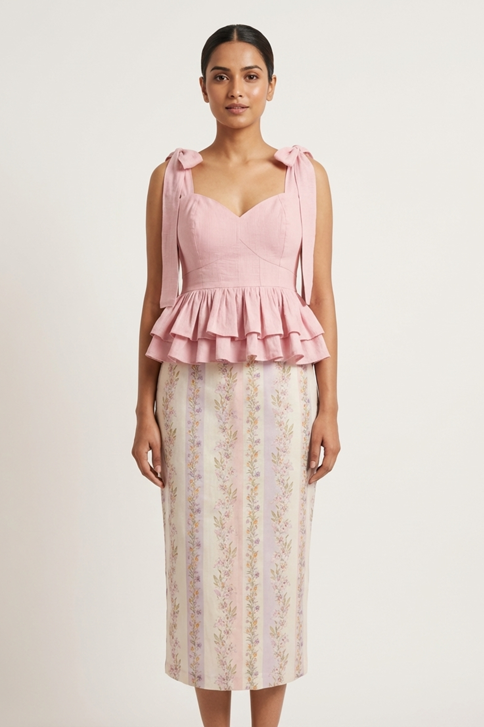 HANA PEPLUM TOP