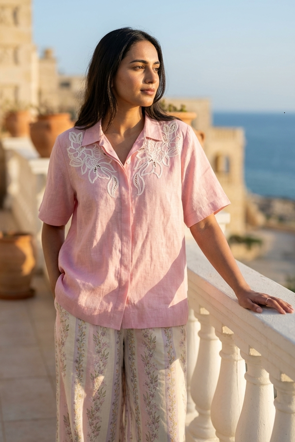 HANA SHIRT & SAGE TROUSER