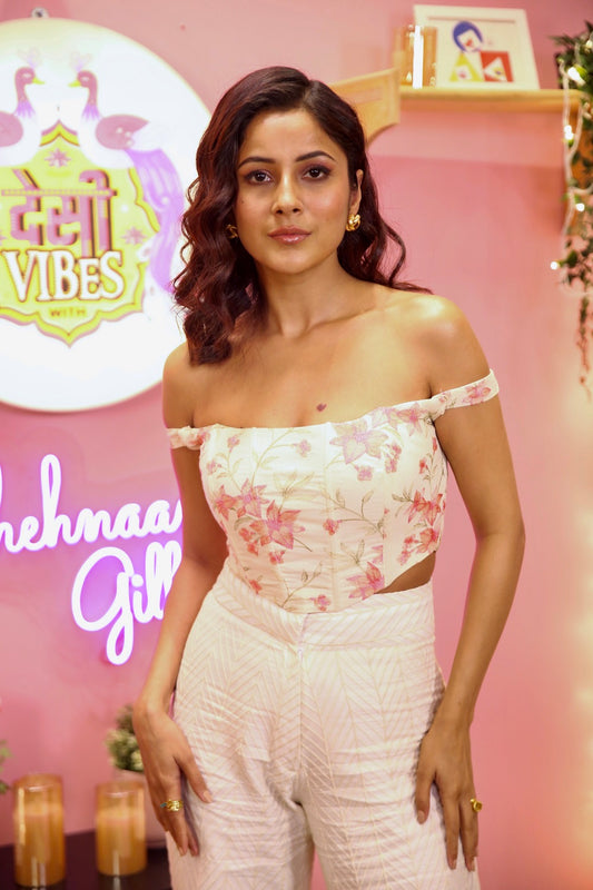 SHEHNAAZ GILL IN OUR LILY CORSET