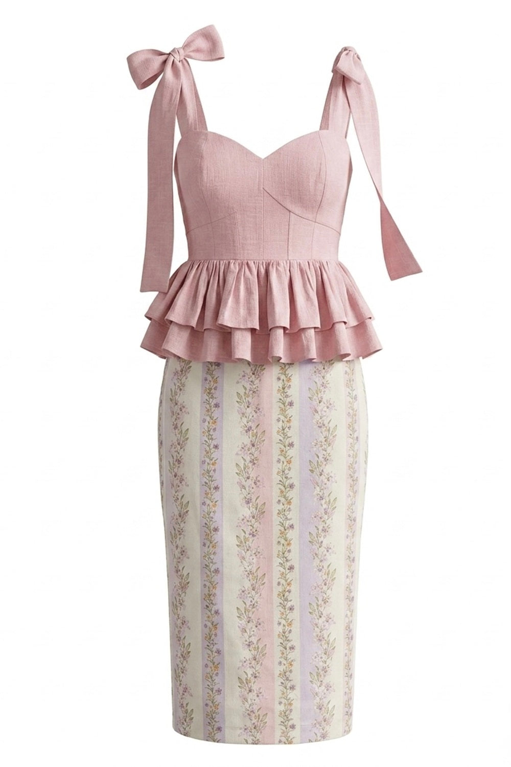SAGE MIDI SKIRT