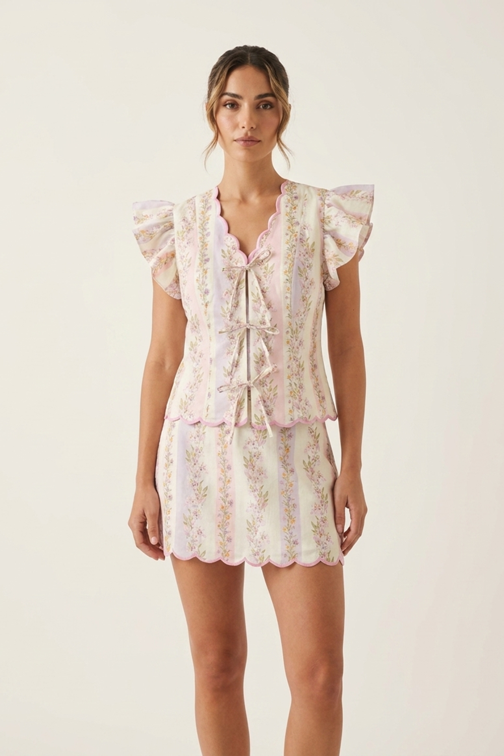 SAGE SHORT SKIRT